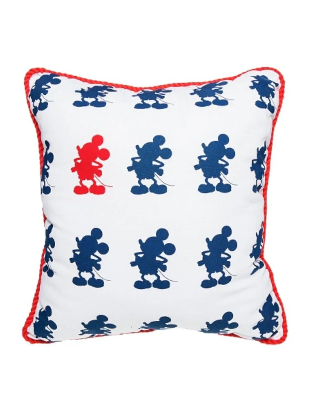Disney Parks Mickey Mouse American Legend Americana Patriotic Throw Pillow